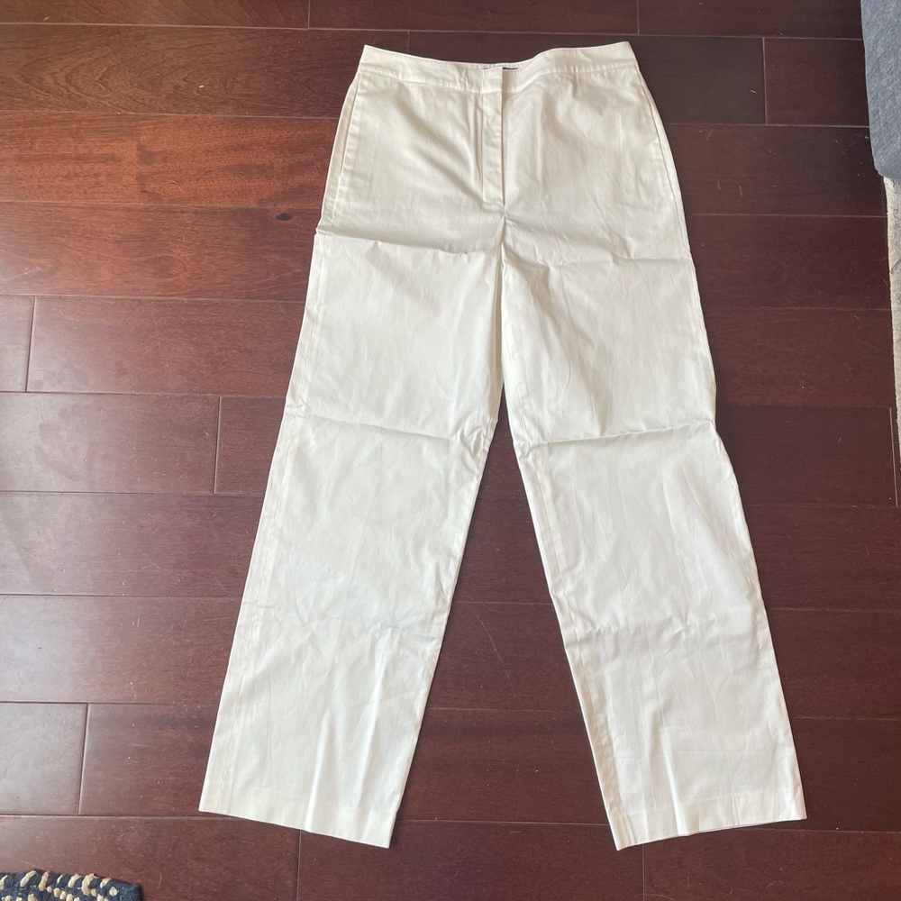 Theory white pants